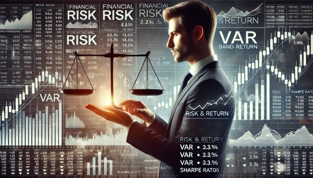 Aprenda o que é risco e como gerenciar em seus investimentos com ferramentas como VaR, Índice de Sharpe e estratégias de diversificação. Invista com segurança.